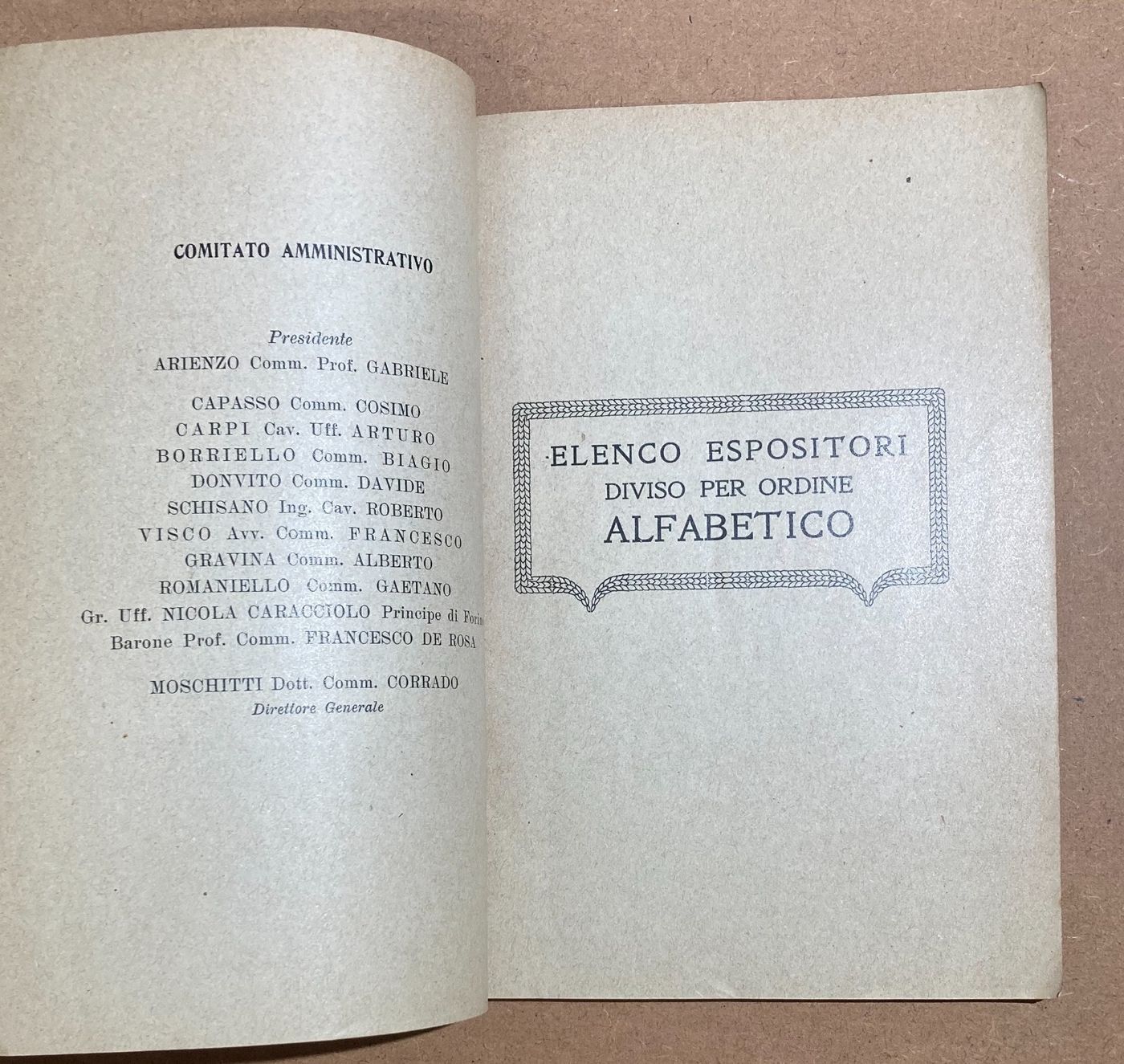Napoli   Economia   Fiera Campionaria   Catalogo Pubblicitario 1921