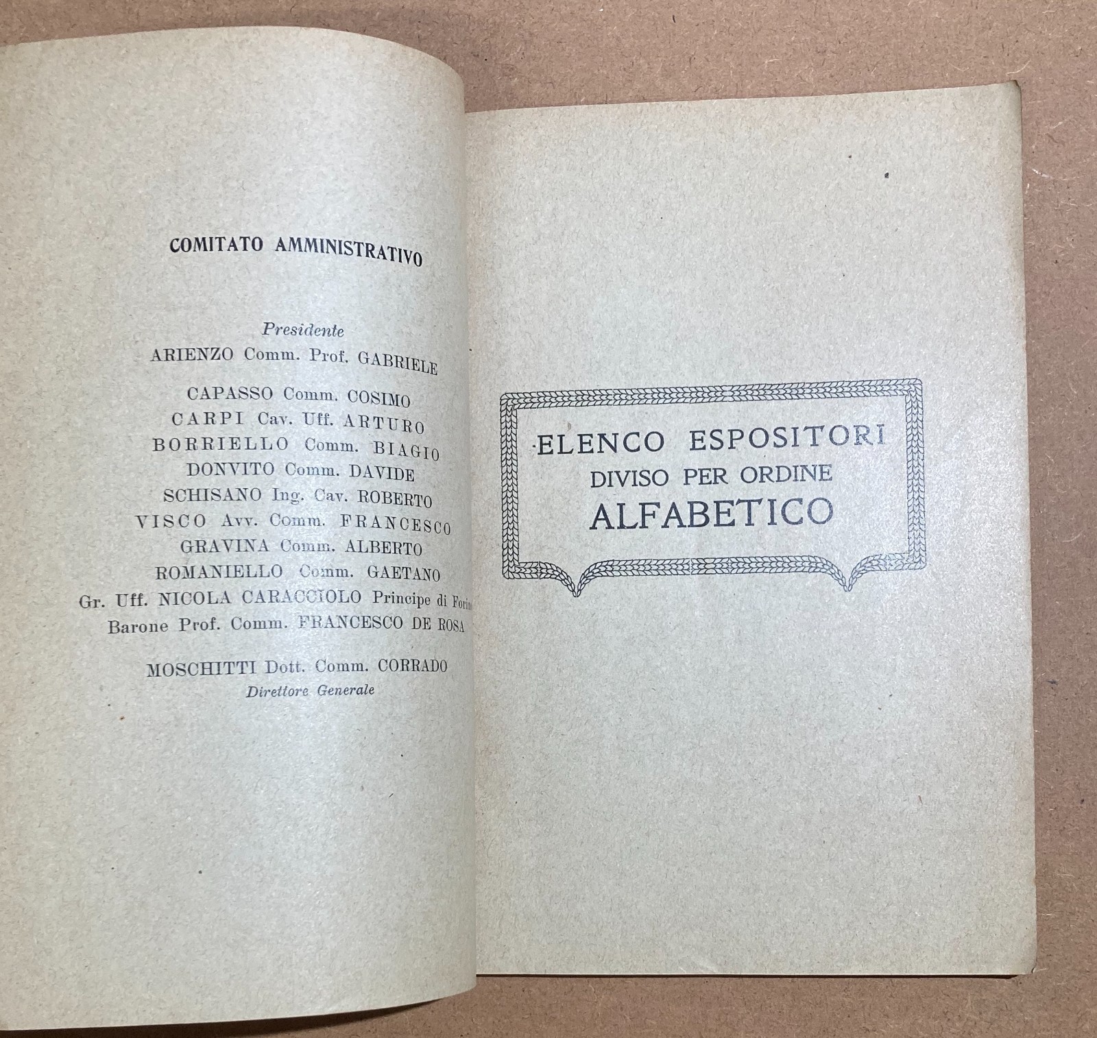 Napoli   Economia   Fiera Campionaria   Catalogo Pubblicitario 1921