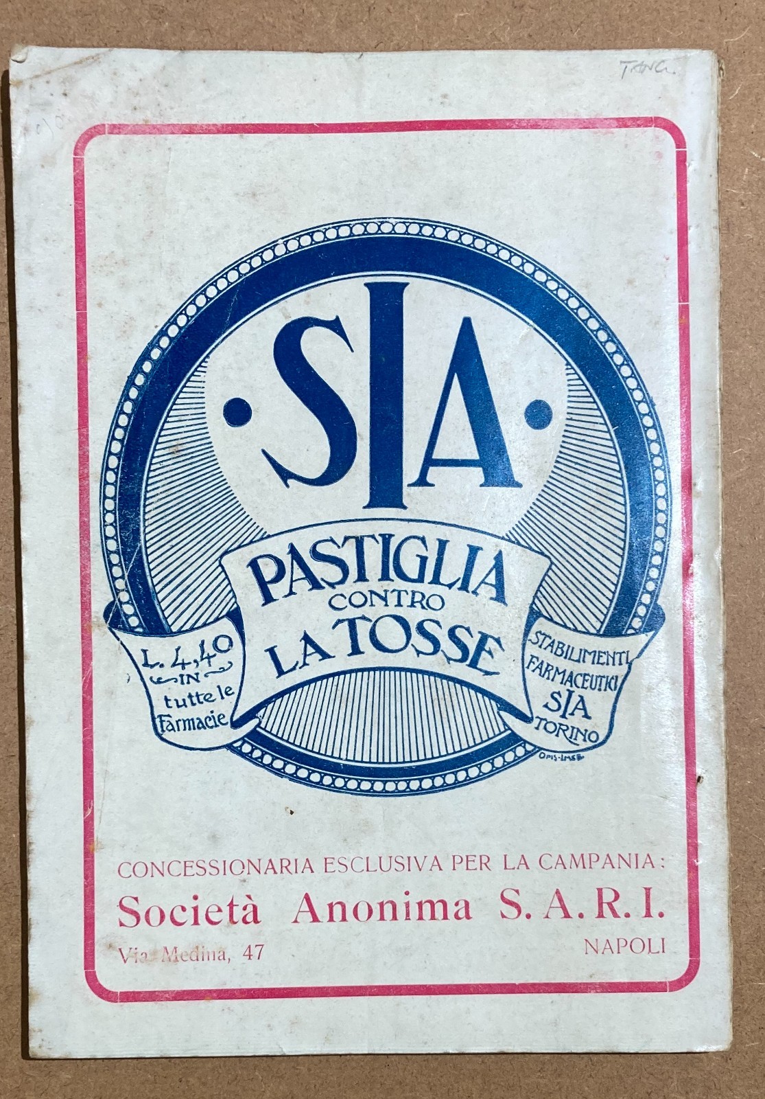 Napoli   Economia   Fiera Campionaria   Catalogo Pubblicitario 1921