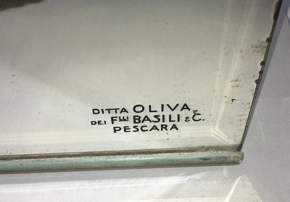 Specchio Pubblicitario Calzaturifici Bimas, Falotti Torre, Tosi E Daverio, Fazia