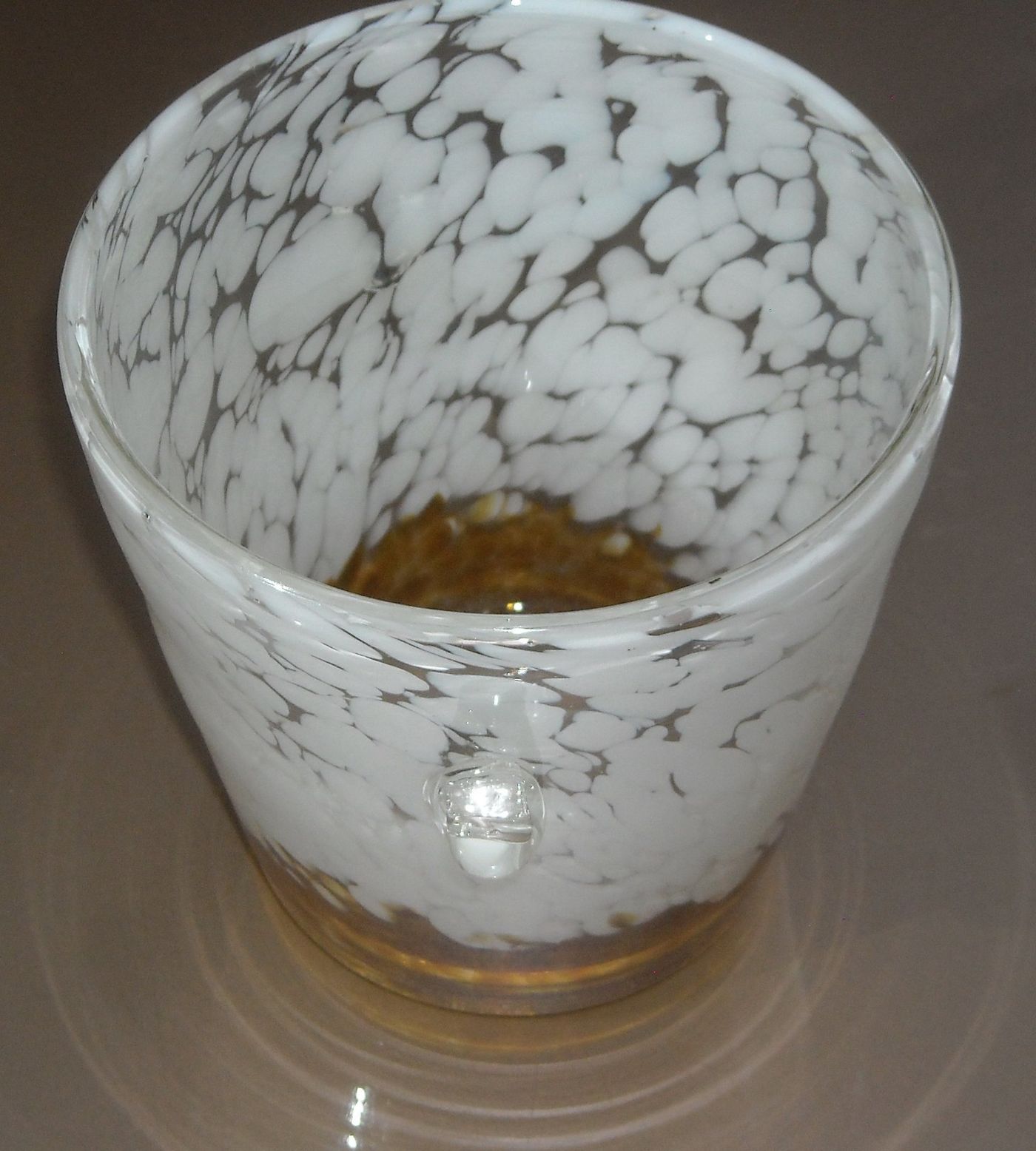 Design Decorativo: Vaso In Vetro Pubblicitario Disaronno, Vetreria Venini