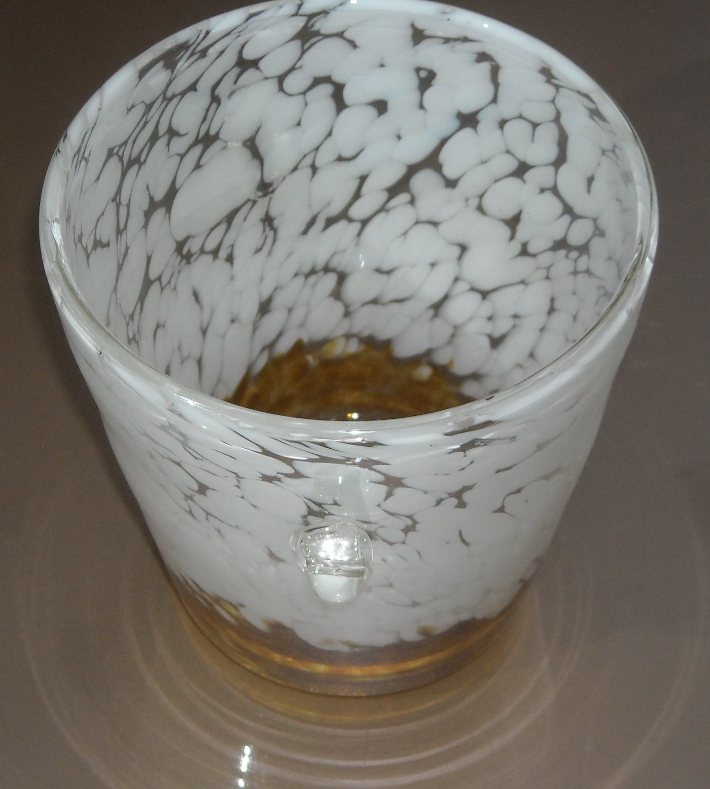 Design Decorativo: Vaso In Vetro Pubblicitario Disaronno, Vetreria Venini
