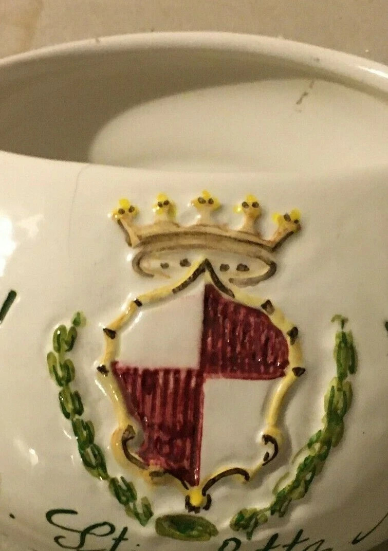 Arte Araldica, Vigili Urbani, Abruzzo, Ceramica Pubblicitaria, Commemorativa