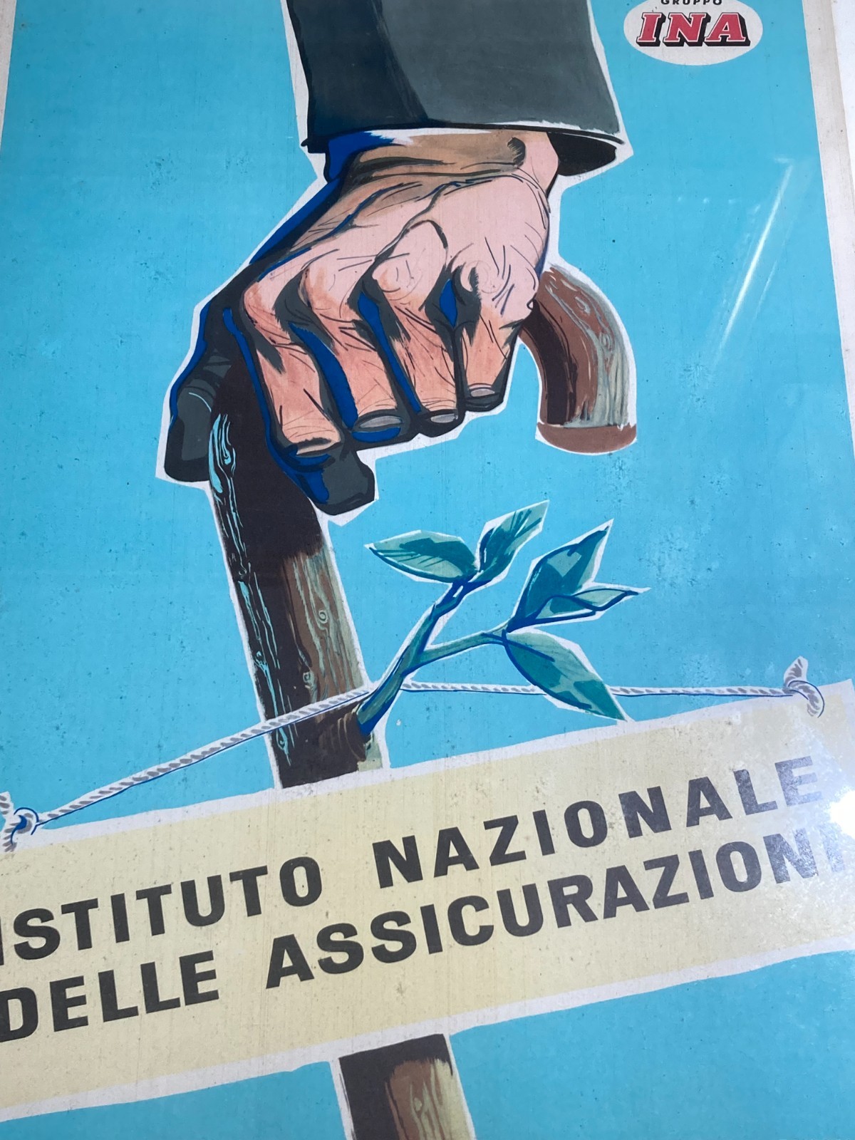 Assicurazioni, Previdenza, Malattie, Vecchiaia: Stampa Pubblicitaria INA Di Giorgio Ussardi