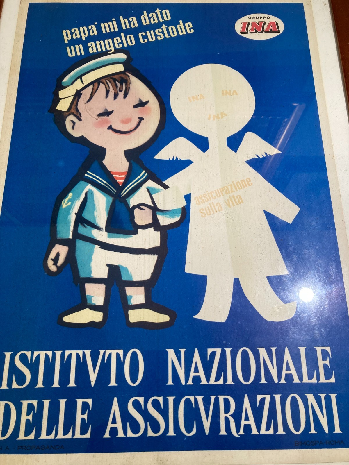 Assicurazioni   Previdenza   Famiglia   Stampa Pubblicitaria INA   Bimospa   Gregori