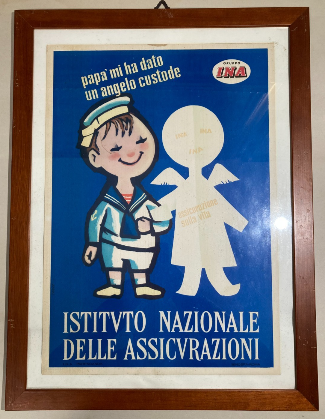 Assicurazioni   Previdenza   Famiglia   Stampa Pubblicitaria INA   Bimospa   Gregori