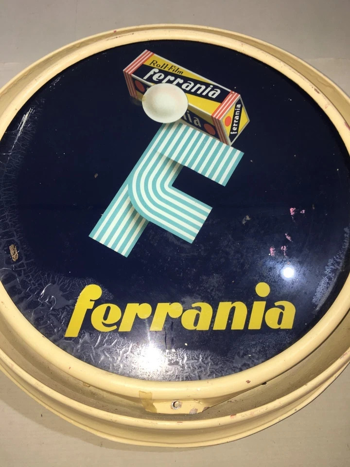 Insegna Luminosa Pubblicitaria Ferrania Roll Film