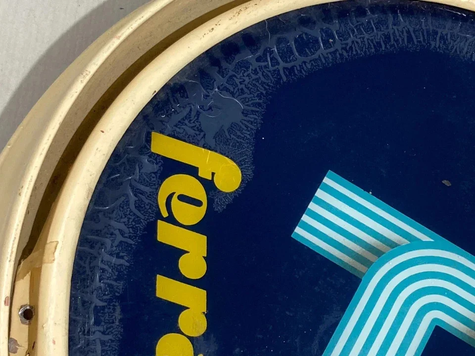 Illuminated Advertising Sign, Ferrania Roll Film