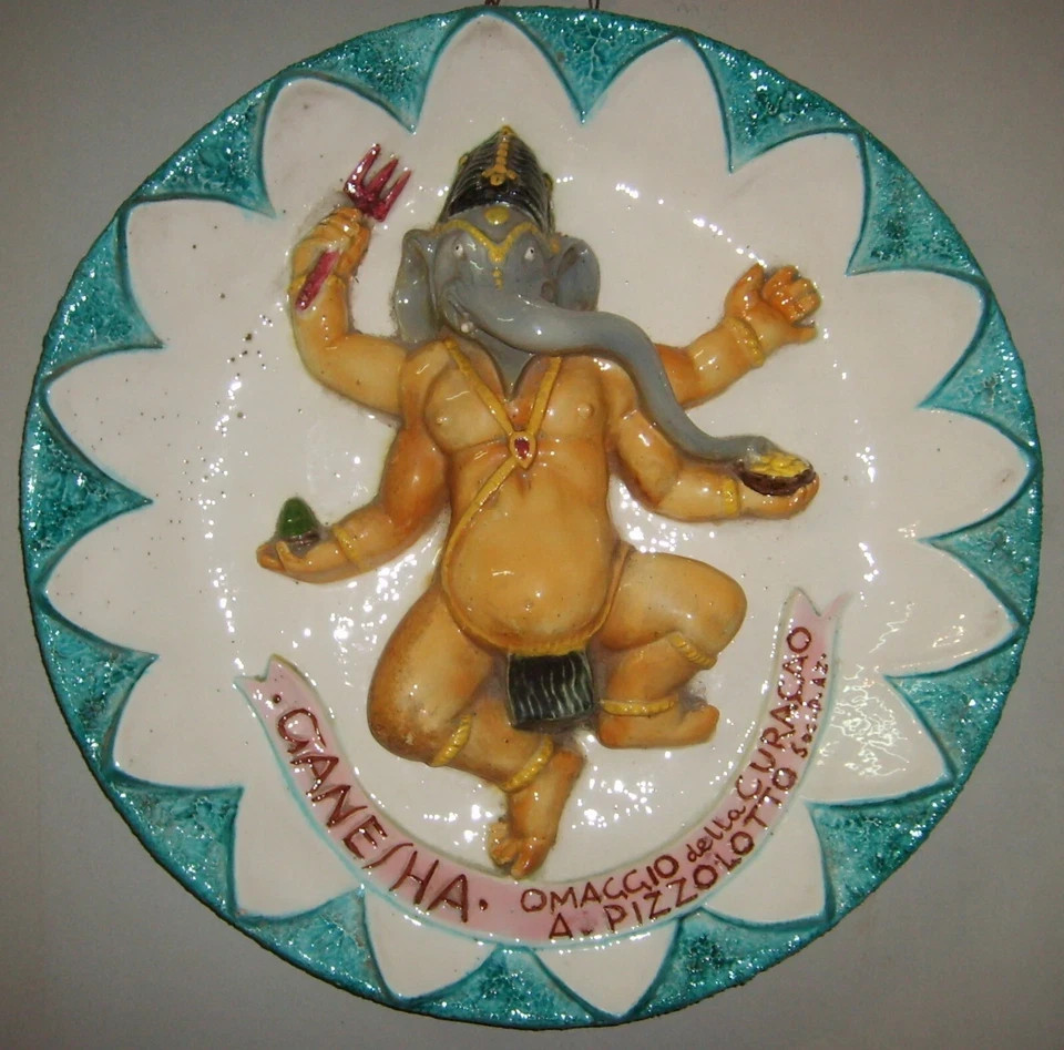 Liquori   Distilleria Pizzolotto   Ganesha   Ceramica d'Arte Trevigiana