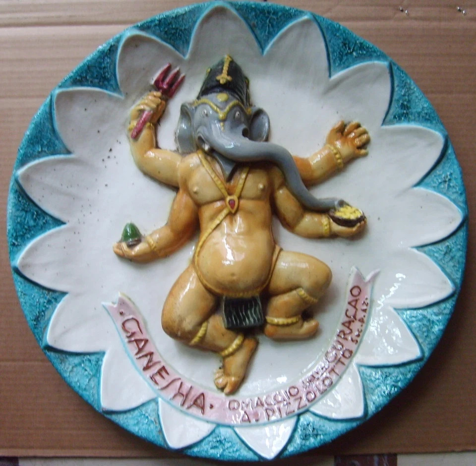Liquori   Distilleria Pizzolotto   Ganesha   Ceramica d'Arte Trevigiana