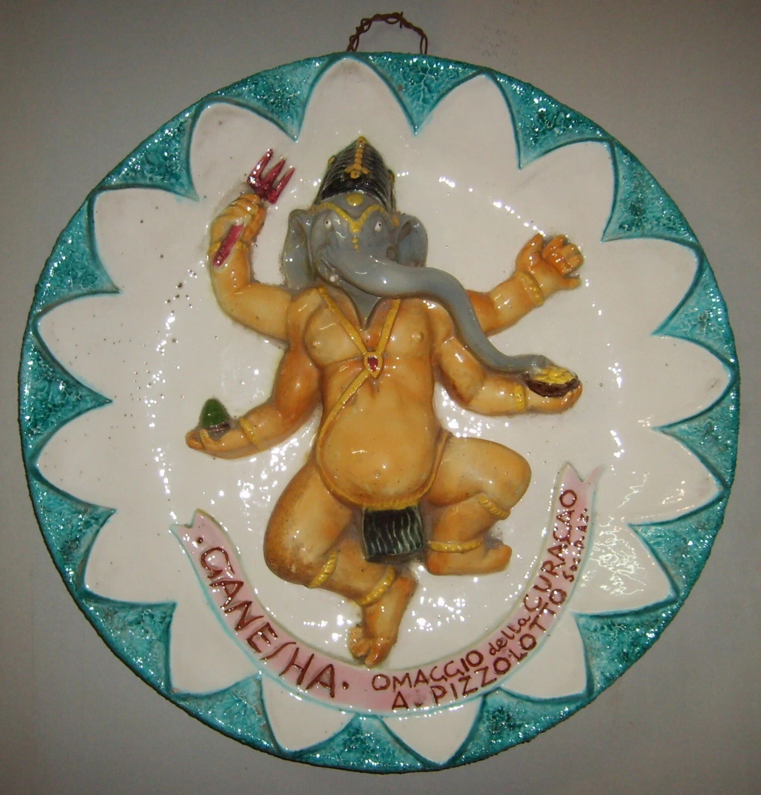 Liquori   Distilleria Pizzolotto   Ganesha   Ceramica d'Arte Trevigiana