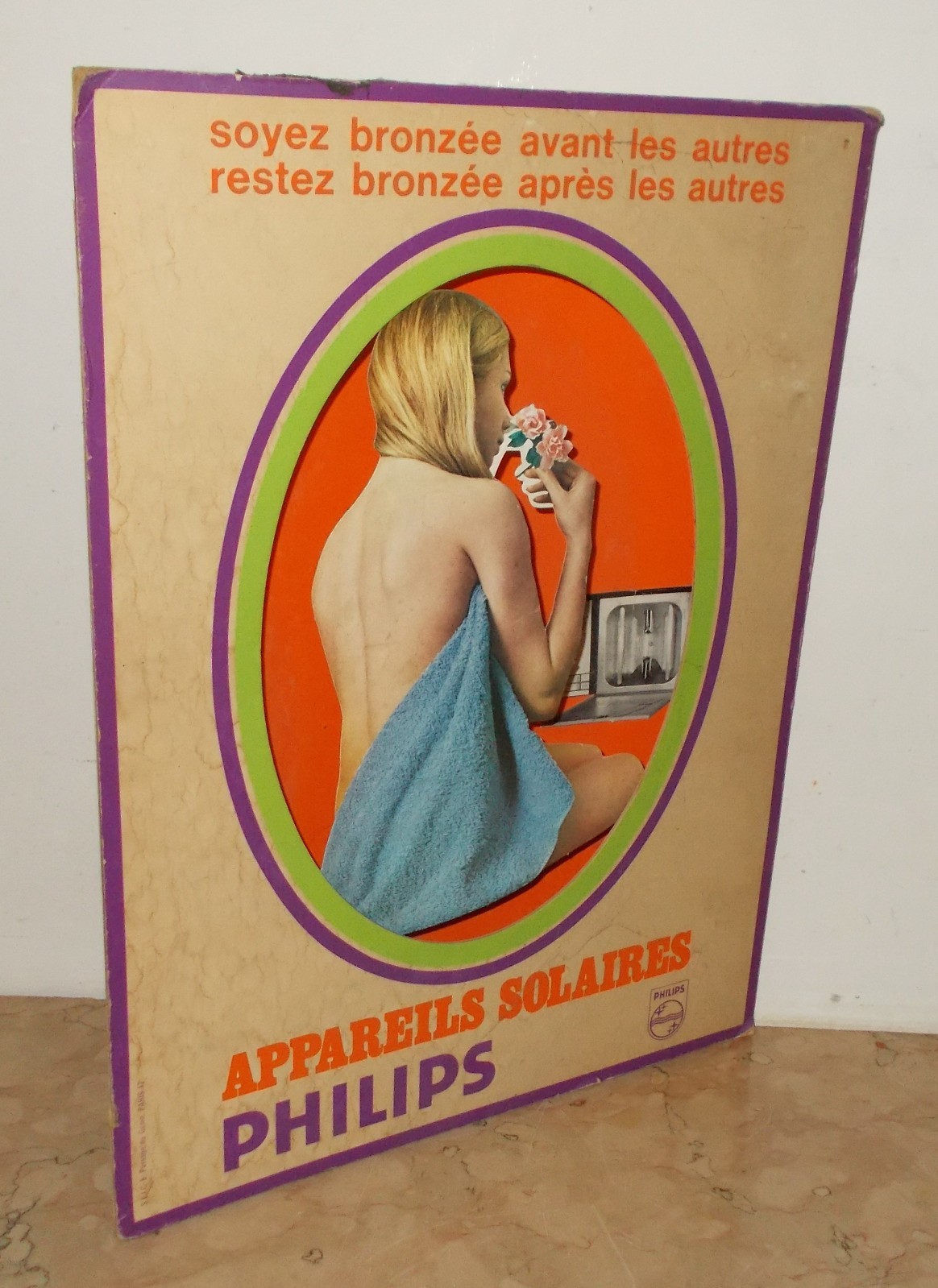 Elettricità, Elettrodomestici E Lampade Solari Philips: Pubblicità d'Epoca