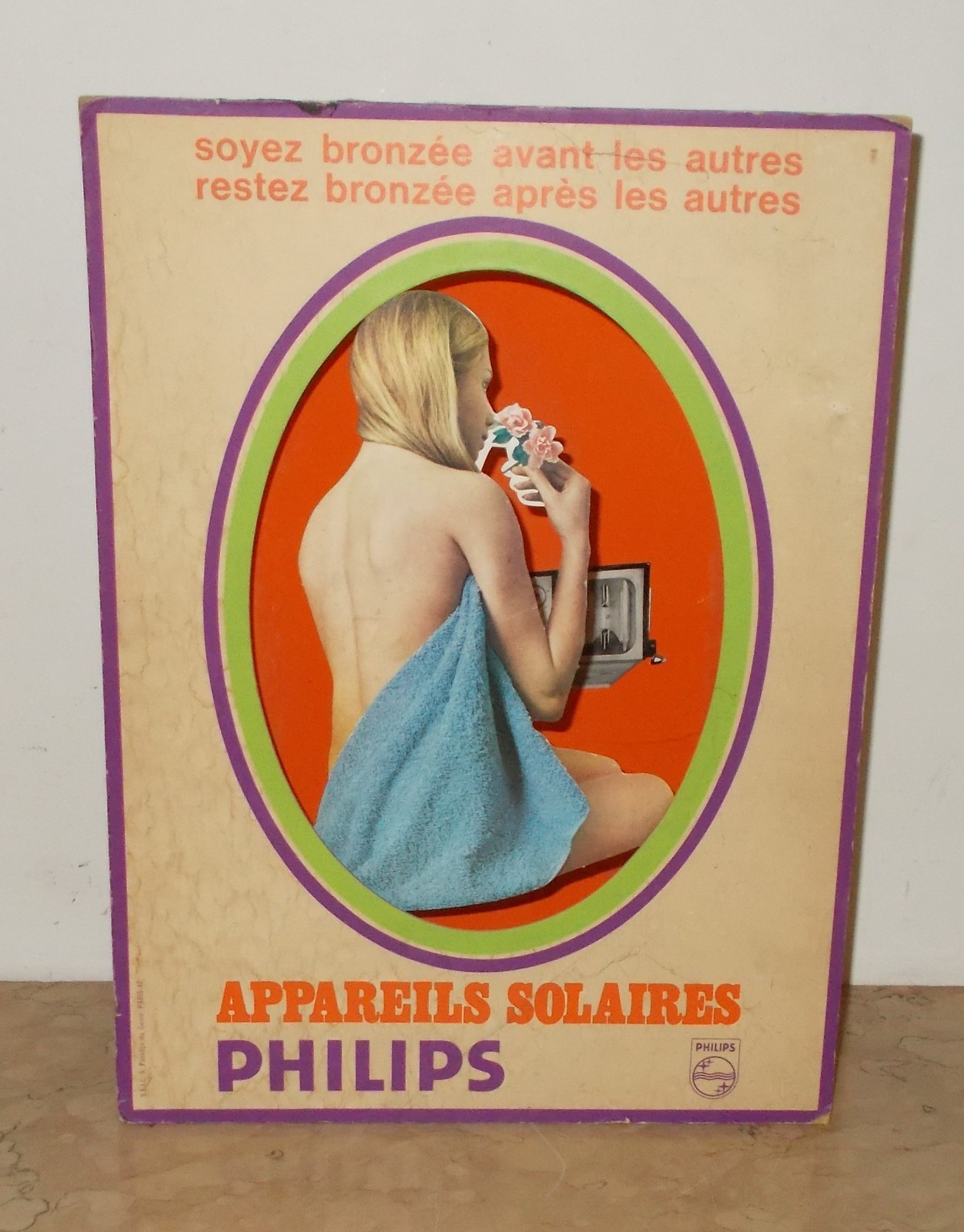 Elettricità, Elettrodomestici E Lampade Solari Philips: Pubblicità d'Epoca