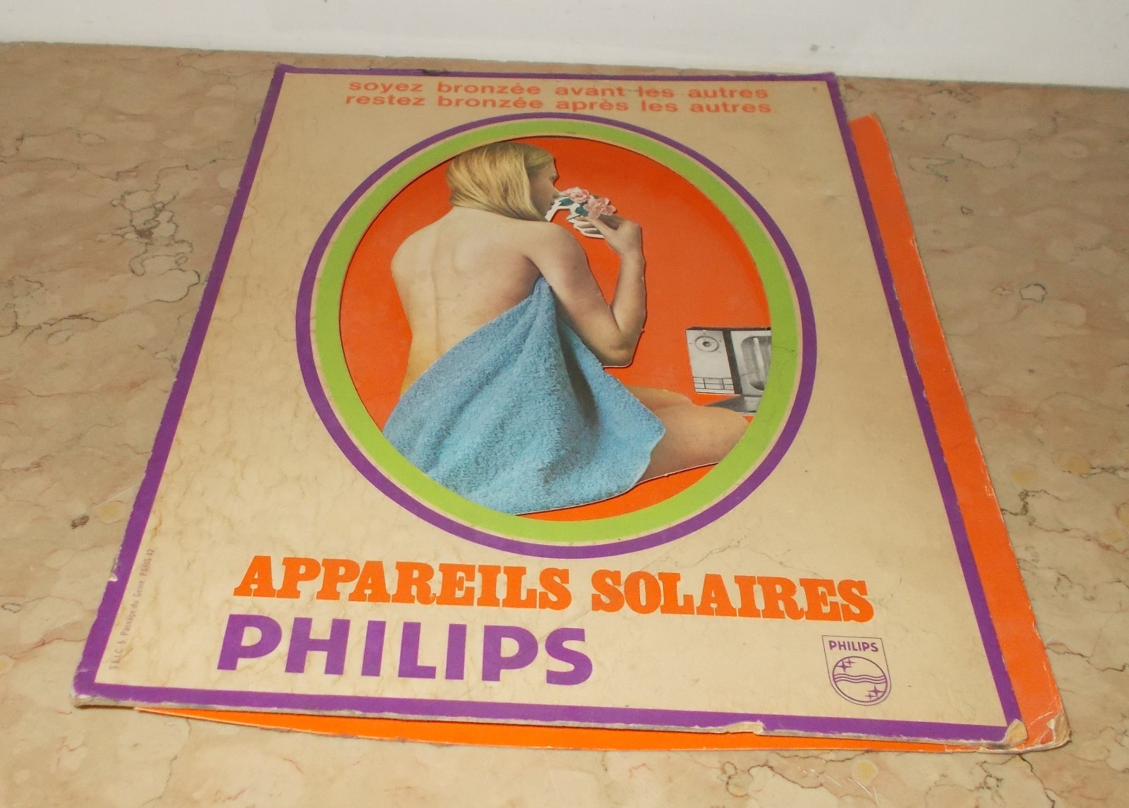 Elettricità, Elettrodomestici E Lampade Solari Philips: Pubblicità d'Epoca