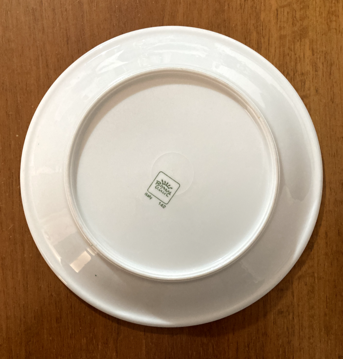 Cucina, Ceramiche Da Collezione, Piatto Pubblicitario Richard Ginori, Palombaro