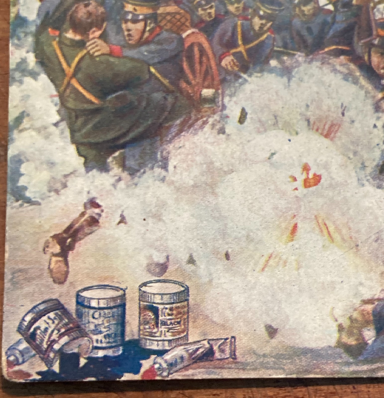 Tipografia, Inchiostri, Firenze, Lipsia: Berger & Wirth   Antica Cartolina, Militaria