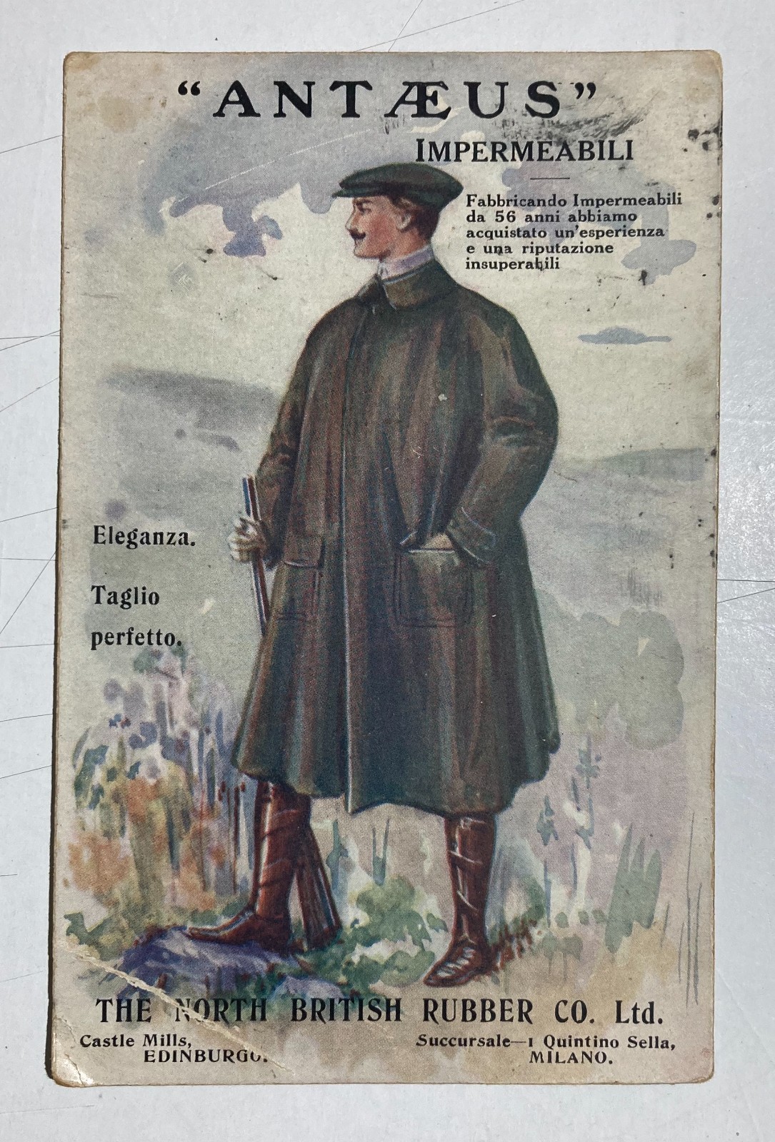 Moda Maschile: Impermeabili Antaeus North British Rubber Co. Ltd. Milano, Edimburgo