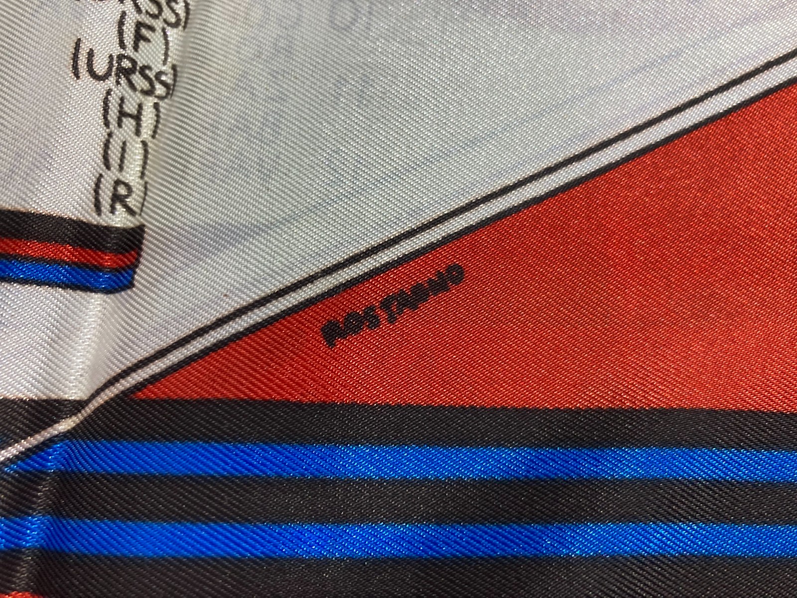 Sport, Scherma, Fioretto Femminile, Trofeo Martini, Foulard Pubblicitario, Rostagno