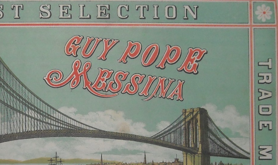 Ponte Di Brooklyn, New York: Navigazione, Emigrazione Ed Esportazione Agrumaria Ciampa