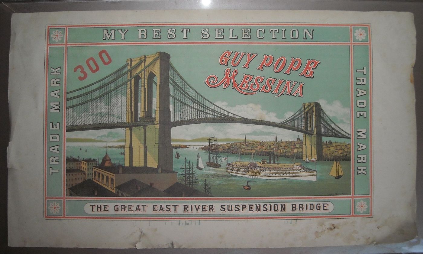 Ponte Di Brooklyn, New York: Navigazione, Emigrazione Ed Esportazione Agrumaria Ciampa