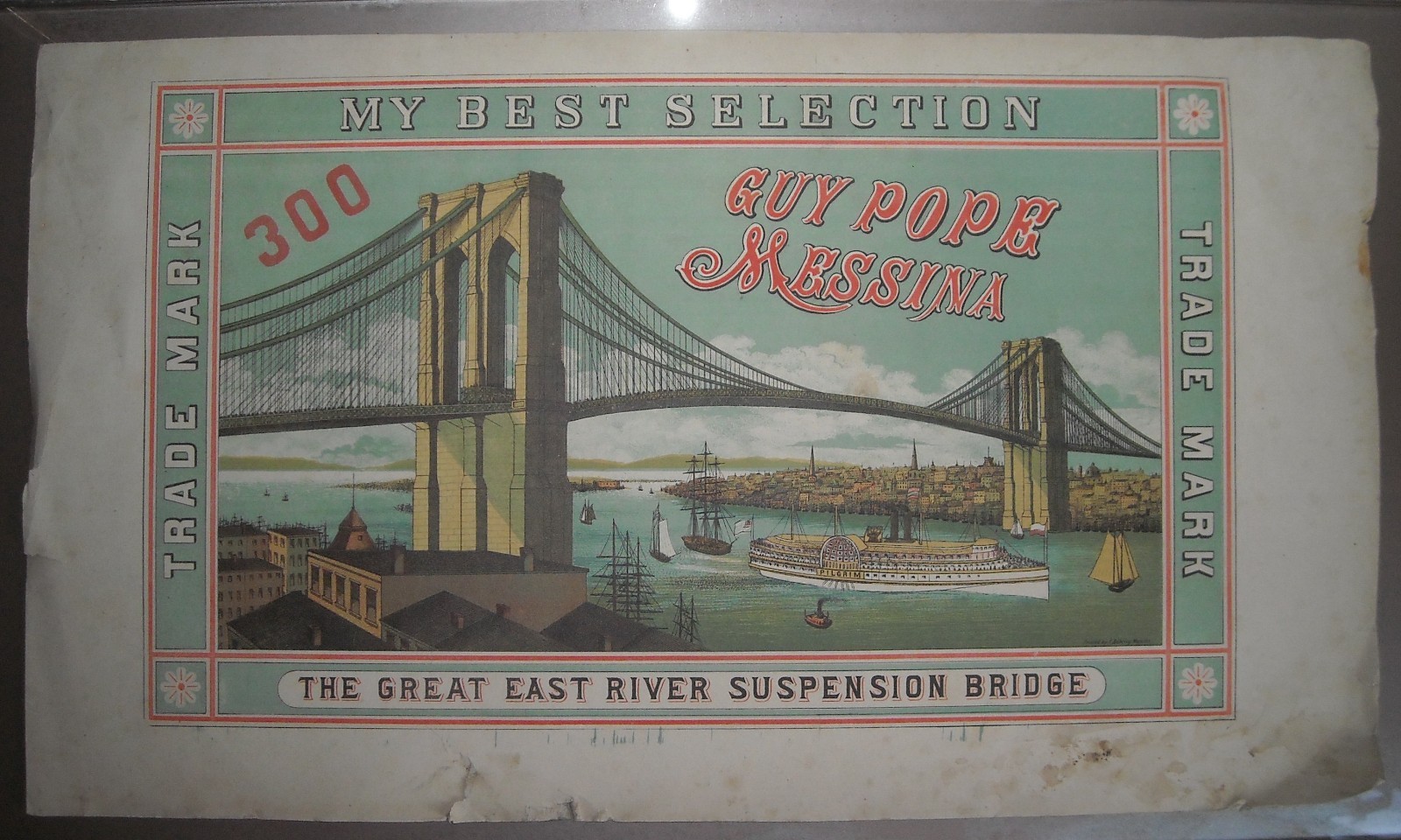 Ponte Di Brooklyn, New York: Navigazione, Emigrazione Ed Esportazione Agrumaria Ciampa