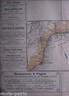Liguria, Genova, Ventimiglia, Sampierdarena: Ferrovie E Mappa Pubblicitaria d'Epoca