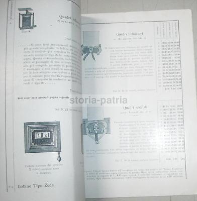 Elettrotecnica, Elettricità, Telefonia, Suonerie, Pile: Zeda Catalogo Pubblicitario