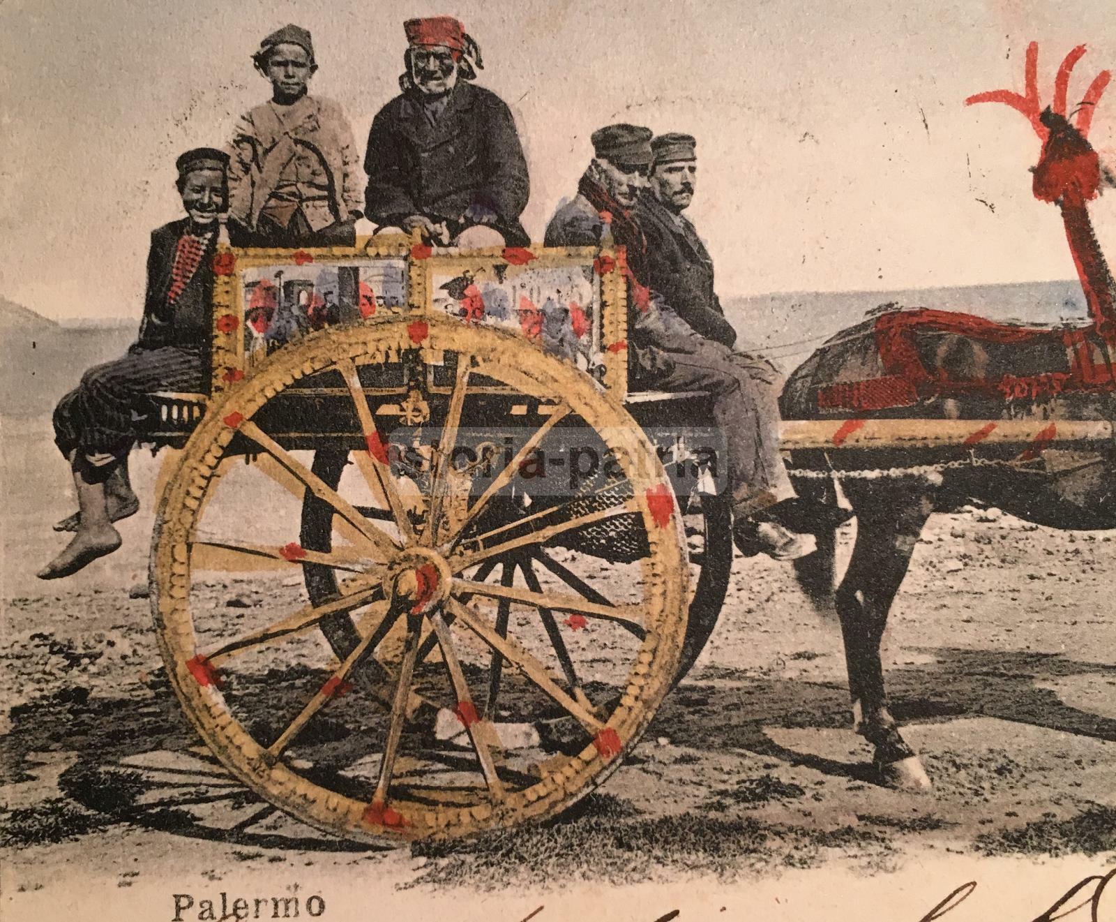 Antropologia, Folklore Della Sicilia, Costumi Popolari, Carretto Siciliano, Palermo