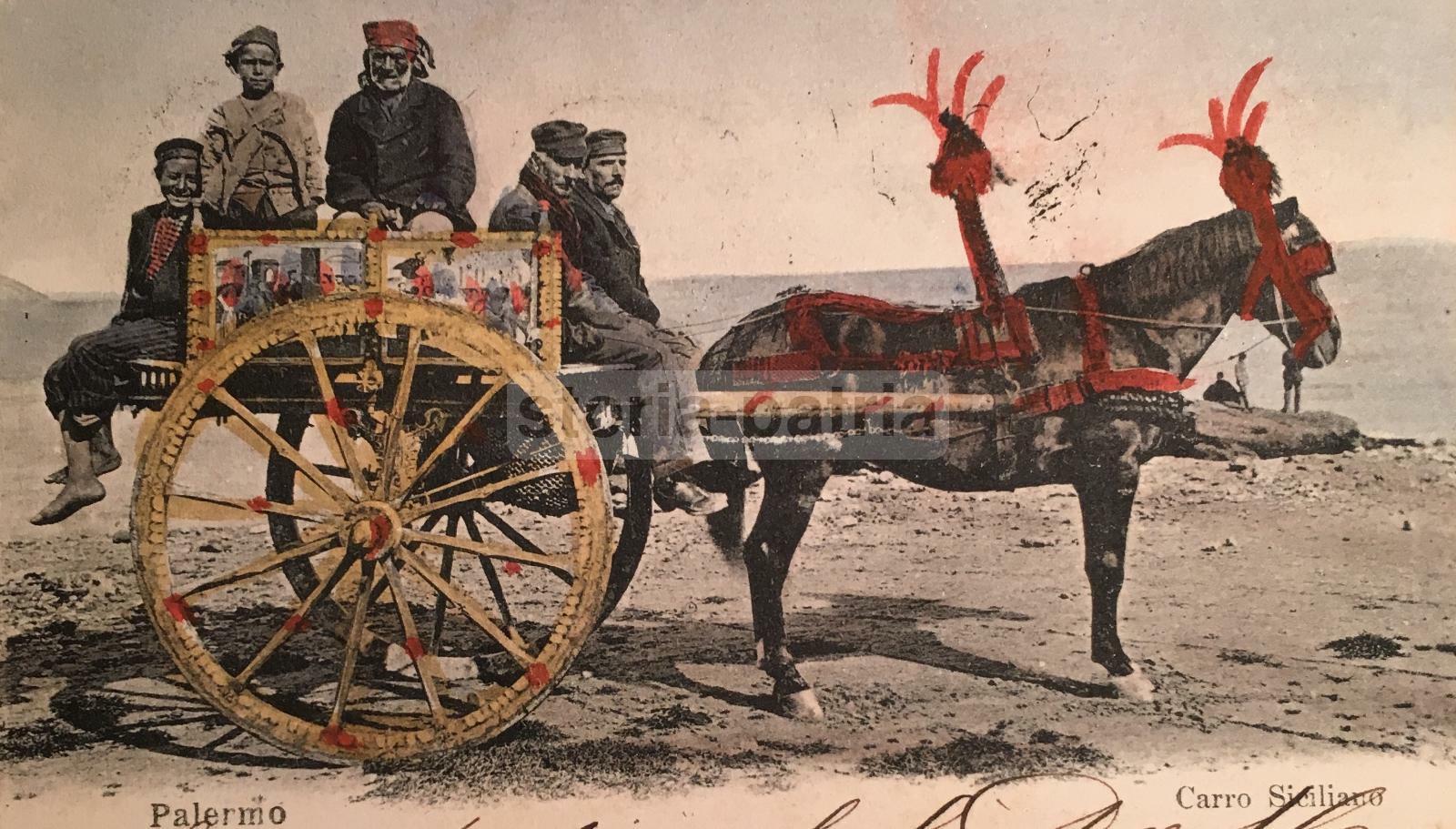 Antropologia, Folklore Della Sicilia, Costumi Popolari, Carretto Siciliano, Palermo