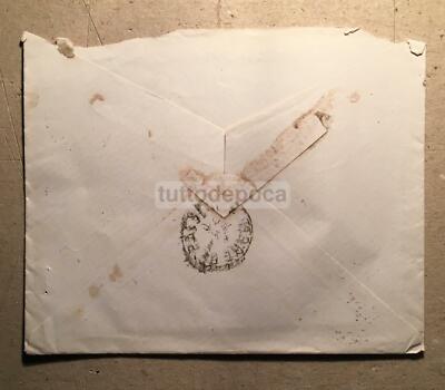 Porto Civitanova, Marche: Busta Pubblicitaria Fabbrica Di Bottiglie Ing. Faccio, 1889