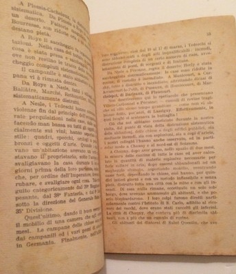 Militaria: Grande Guerra, La Ritirata Spaventosa. Francia E Germania, Santamaria, 1917