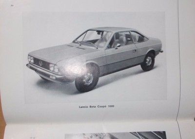 Lancia (Beta) Coupé 1600 E 1800: Uso E Manutenzione