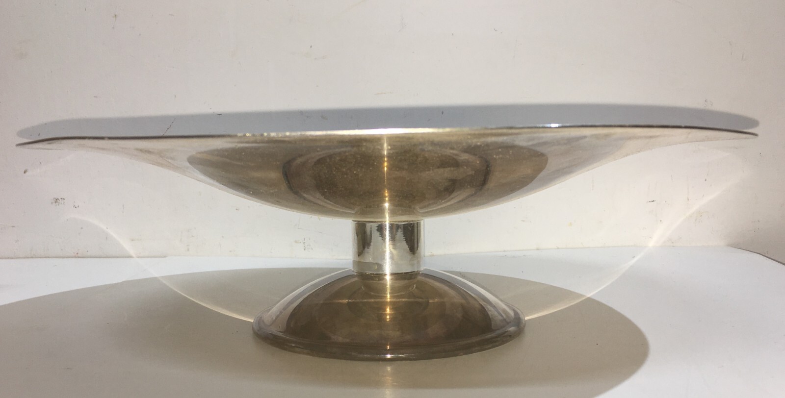Soprammobile Decorativo: Vassoio In Metallo Argentato Christofle