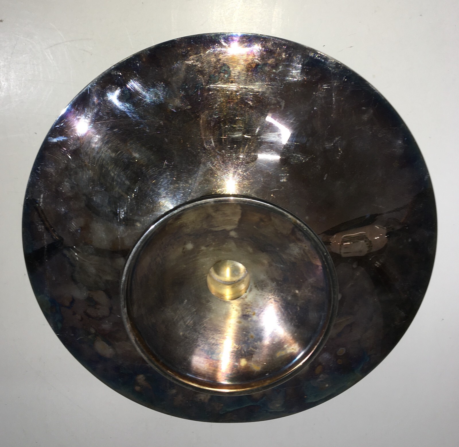 Soprammobile Decorativo: Vassoio In Metallo Argentato Christofle
