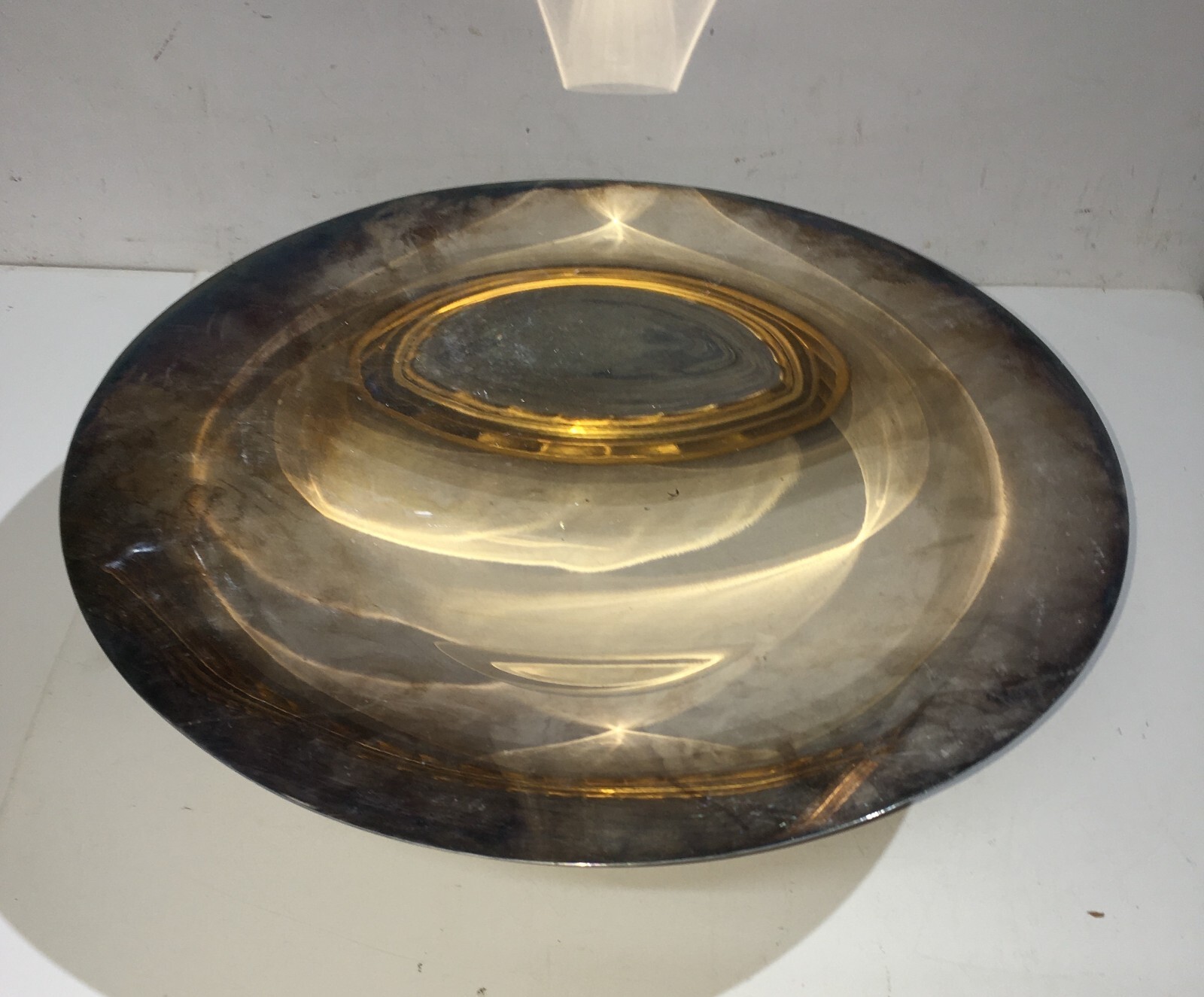 Soprammobile Decorativo: Vassoio In Metallo Argentato Christofle