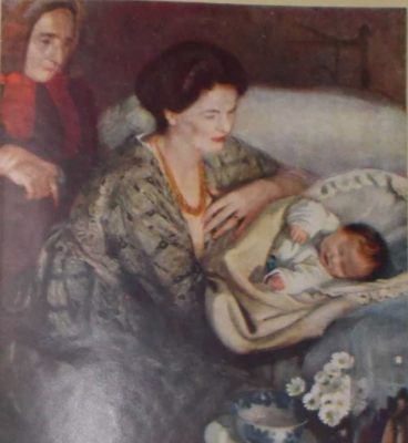 Armando Spadini, Le Tre Età. Stampa Illustrata d'Arte