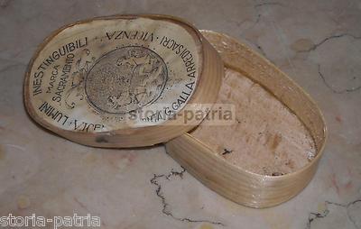 Scatola Pubblicitaria d'Epoca Lumini Sacramento, G. Galla Vicenza