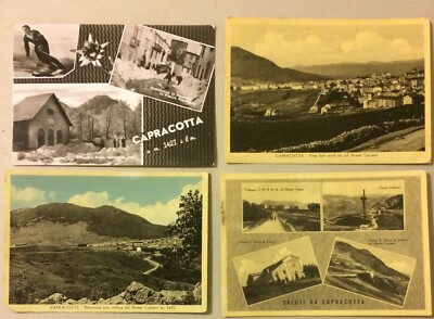 Molise, Isernia, Capracotta   11 Cartoline d'Epoca Con Vedute Varie