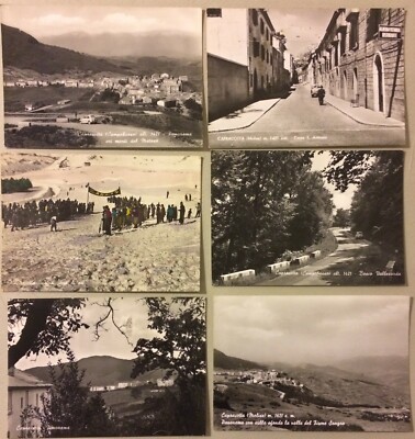 Molise, Isernia, Capracotta   11 Cartoline d'Epoca Con Vedute Varie