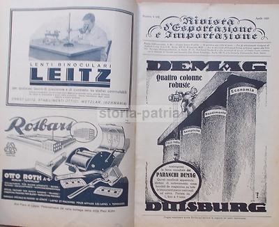 Economia, Commercio, Esportazione, Germania, Industria Sassone, Fiera Di Milano, 1925