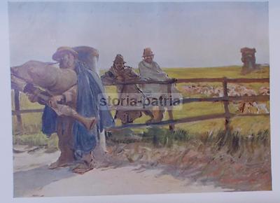 Arte E Artisti Italiani: Sartorio, Pastorale (pastori E Cornamusa)