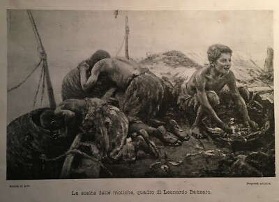 Arte, Folklore E Marineria: Giovani Pescatori, "scelta Delle Moliche" Di Leonardo Bazzaro