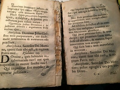 Puglia, Martina Franca, S. Martino Vescovo, Antica Edizione Devozionale, 1715