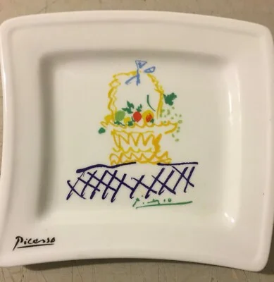 20th-Century Art, Picasso, Modern Advertising Ceramic, Tognana