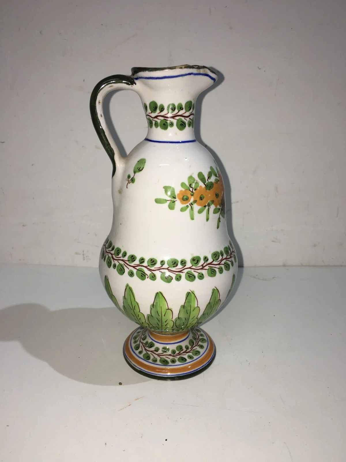 Liquori Luxardo Zara: Bottiglia in Ceramica con Artistici Decori (faenza)