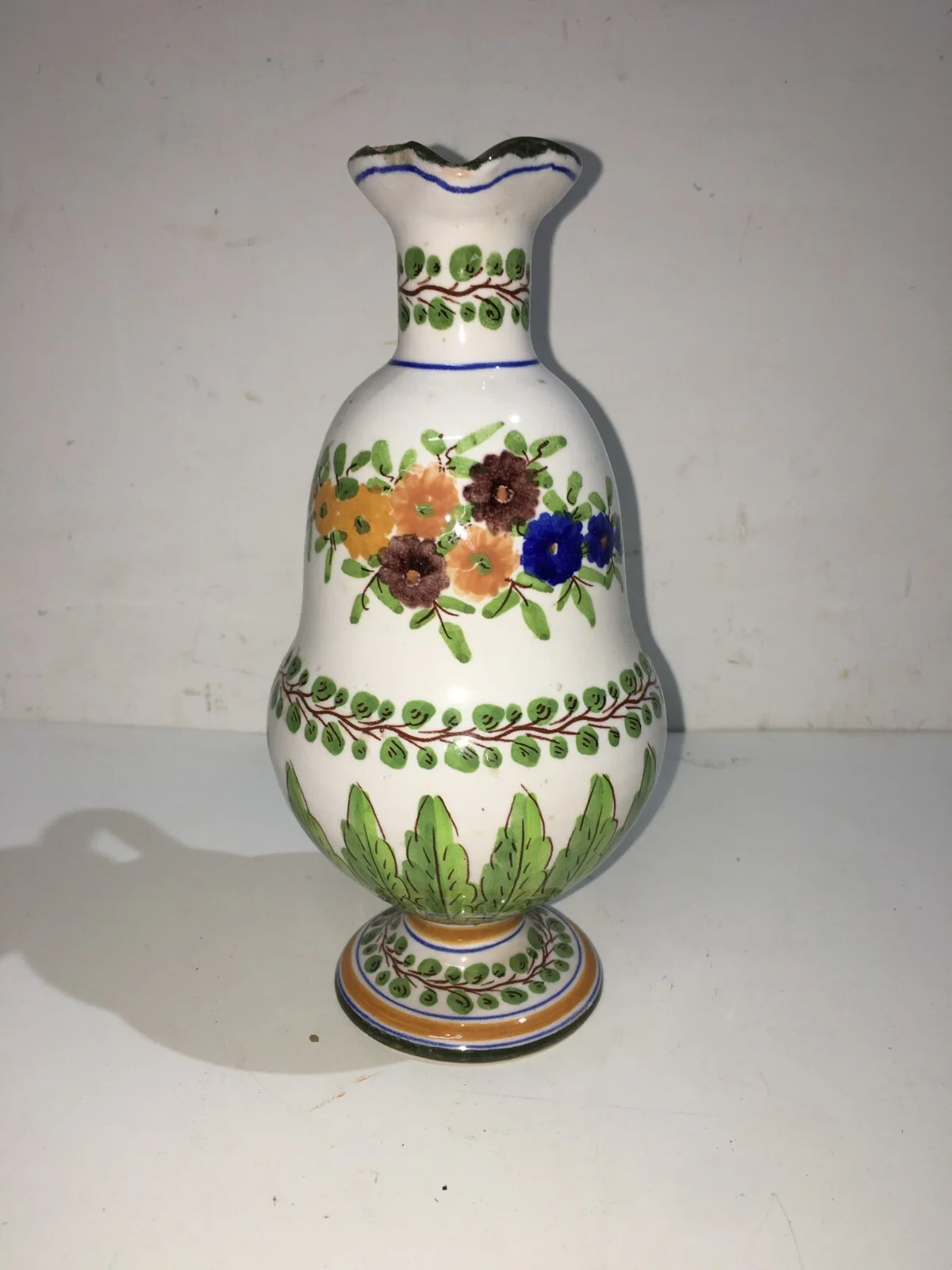 Liquori Luxardo Zara: Bottiglia in Ceramica con Artistici Decori (faenza)