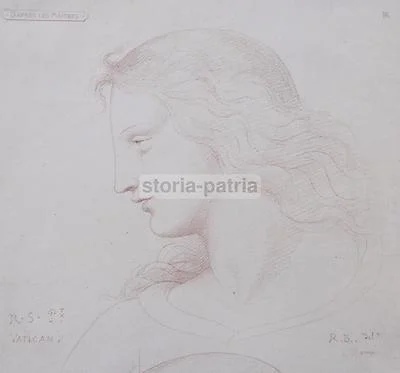 Art: Masters of Painting and Drawing. Raphael, Studies, Vatican, Monrocq, Paris