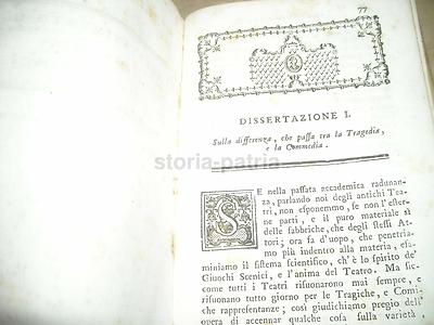 Teatro, Musica E Cultura Tarantina: Trattenimenti Accademici Di Pier Luigi Castriota, Napoli, 1784