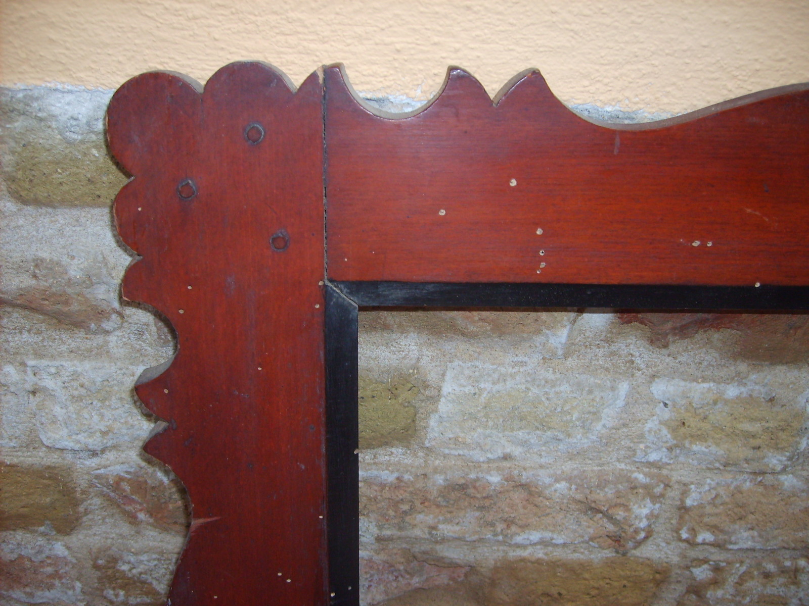 Decorativa Massiccia Antica Cornice Per Quadri, Stampe, Incisioni E Specchi.