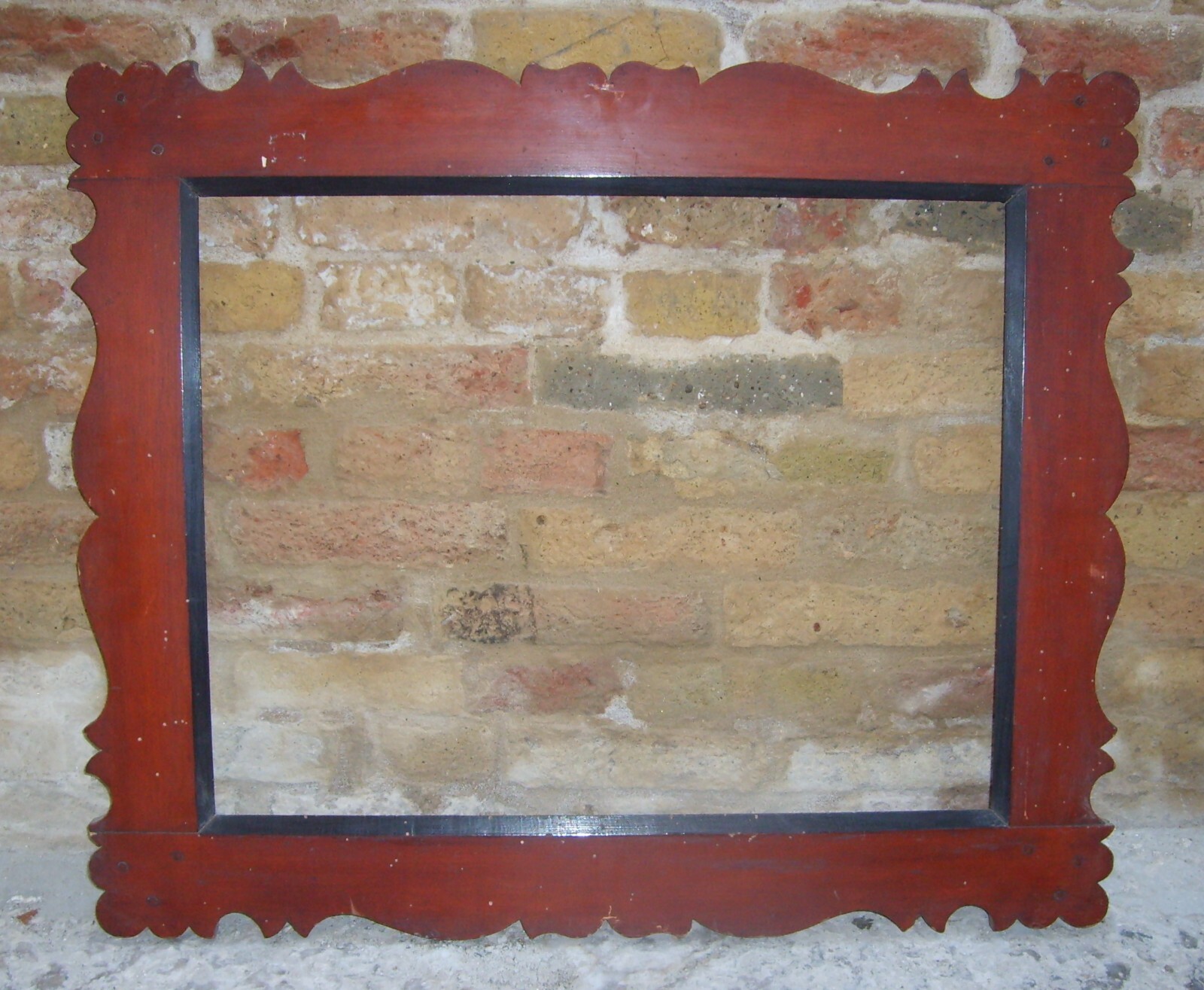 Decorativa Massiccia Antica Cornice Per Quadri, Stampe, Incisioni E Specchi.